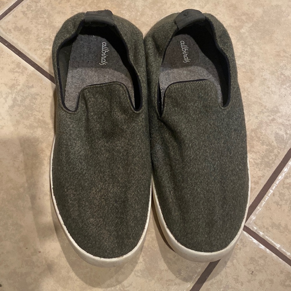 Allbirds men’s wool slip on shoes size 12